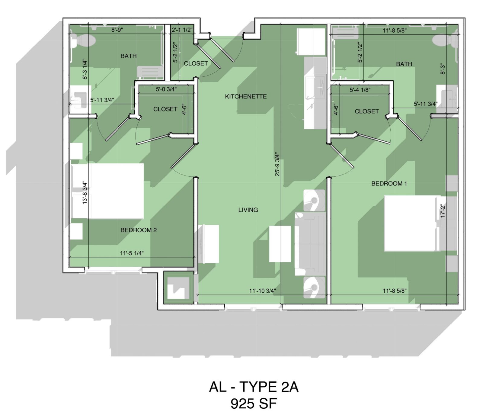 Floor Plan - AL 2A